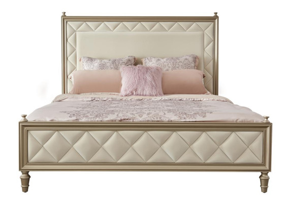 Schlafzimmer Klassisches Bett Hotel Betten Doppel Bett Design Holz Luxus
