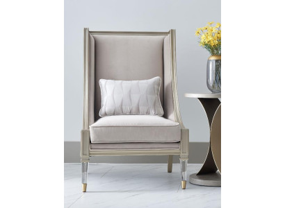 Klassische Ohrensessel Sessel Couch Sofa Polster Sitz Lounge Relax Club Stoff