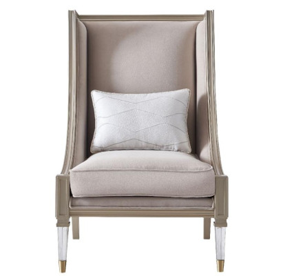 Klassische Ohrensessel Sessel Couch Sofa Polster Sitz Lounge Relax Club Stoff
