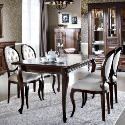 Stühle Esszimmer Stuhl Luxus Lehnstuhl Chesterfield Möbel Holzstuhl