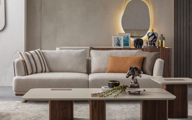 Modernes Sofa 3 Sitzer Relax Sofa Luxus 3er Sofa Wohnzimmer 3 Sitzer