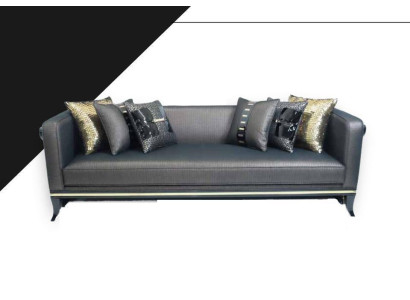 Luxus Sofa 3 Sitz Moderne Couch Möbel Komfort Sofas Wohnzimmer Couchen