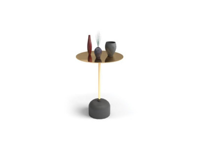 Luxuriöser Runder Beistelltisch Wohnzimmer Couchtisch Designer Möbel
