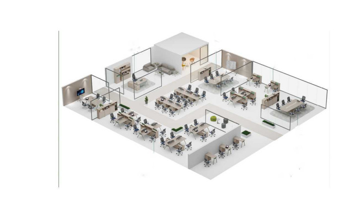 Bürotisch Konferenztisch Computertisch Tisch Bürotisch Einrichtung Neu