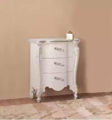 Komplettes Schlafzimmer Set Bett Nachttische Kleiderschrank Hocker 8tlg