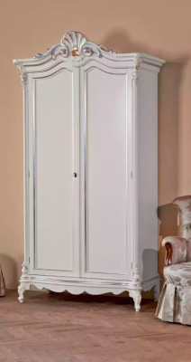 Komplettes Schlafzimmer Set Bett Nachttische Kleiderschrank Hocker 8tlg