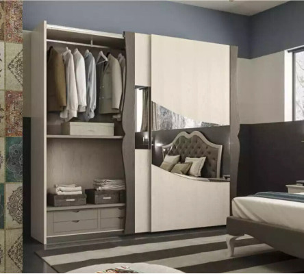 Design Betten Schlafzimmer Bett 2x Nachttische Modern Luxus Möbel 3tlg