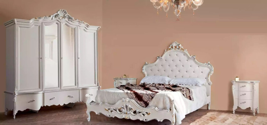 Bett Polster Design Luxus Doppel Betten Chesterfield Holz Möbel Schränke