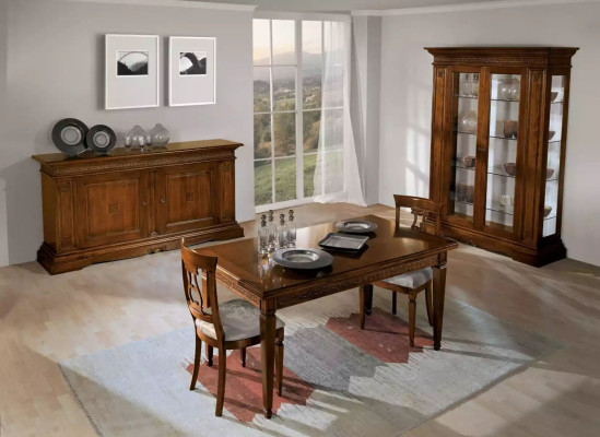 Komplett Esstisch 4x Stühle Esszimmer Set Ess Gruppe Braun Tisch 5tlg