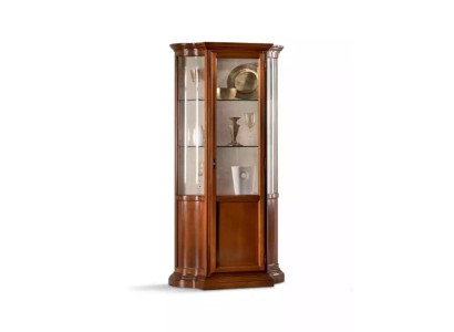 Vitrine Glas Schrank Vitrine Wohnzimmer Holz Anrichte Italienische Möbel
