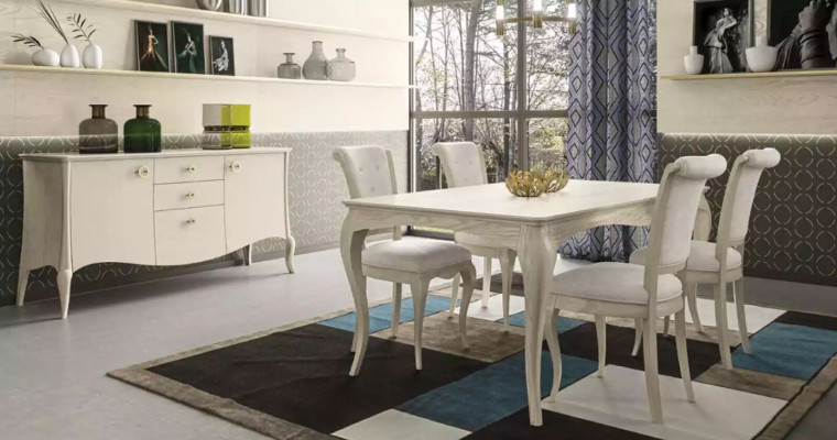 Italienische Möbel Sideboard Kommode Luxus Einrichtung Wohnzimmer Holz
