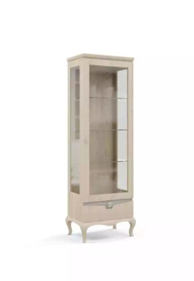 Vitrine Italienische Luxus Möbel Vitrinen Anrichte Schrank Glas Design