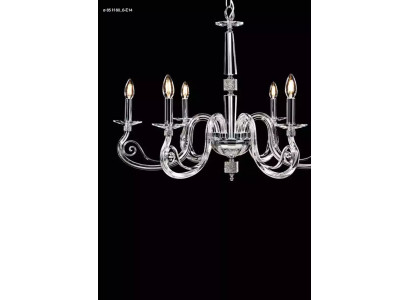 Luxus Transparent Deckenleuchter Deckenleuchter Kristall Kronleuchter Lampe