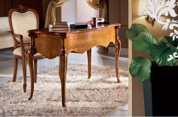 Klassischer Luxus Polsterstuhl Holzmöbel Esszimmer Stuhl Möbel Neu