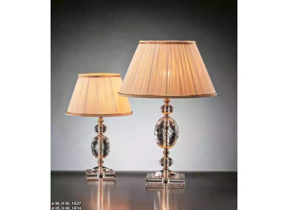 Designer Kristall Tischlampe Kronleuchter Wohnzimmer Einrichtung Modern