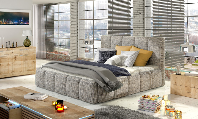 Modernes XXL Luxus Design Bett Betten Stil Hotel Doppel Leder 140 160