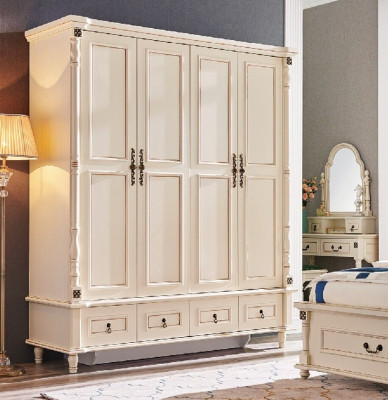 Kleiderschrank Schrank Barock Stil Holz Möbel Klassische Schlafzimmer Schränke