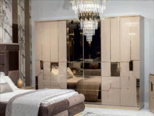 Kleiderschrank Spiegel Luxus Schrank Schlafzimmer Schränke Möbel
