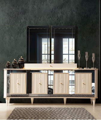 Kommode Schrank Side Low Board Neu Kommoden Designer Edel Luxus Schränke Holz