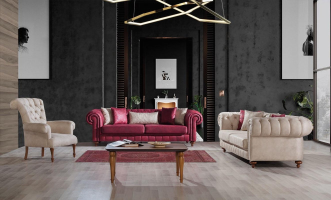 Modern Polster Sofas Designsofa Dreisitzer Sitz Neu Designer Sofa 3 Sitzer