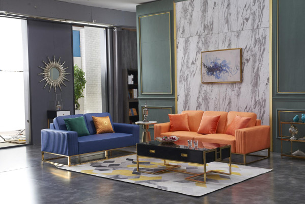 Sofagarnitur 3+2 Sitzer Set Designer Polster Couchen Moderne Sofas