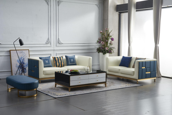 Sofagarnitur 3+2 Sitzer Moderne Garnitur Sitzgruppe Sofa Luxus Couchen