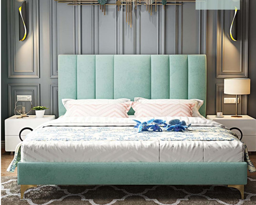 Bett Polster Design Luxus Doppel Hotel Deko Betten Ehe Schlaf Zimmer Leder