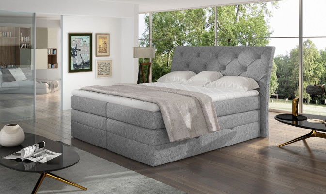 Luxus Schlafzimmer Bett Polster Chesterfield Boxspring Luxus Doppel Hotel