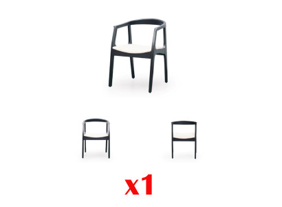 Esszimmer Holz Möbel Stühle Luxus Design Polster Stuhl Lehn Sitz Büro