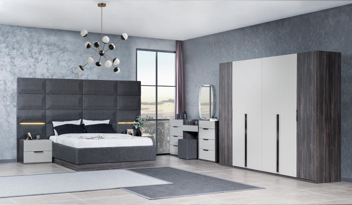 Bett Doppelbett Betten Möbel Einrichtung Neu Möbel Design Hochglanz Schlafzimmer