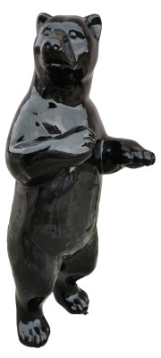 Designer Figur Statue Moderne Figuren Dekoration Bär Garten Skulptur Skulpturen