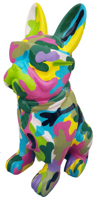 Hund Design Figuren Skulpturen Bulldogge Moderne Skulptur Deko Skulpturen Neu