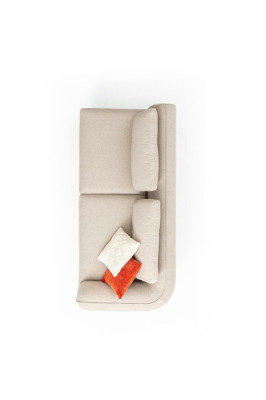 Sofa 3 Sitzer Beige Modern Design Luxus Wohnzimmer Couch Möbel