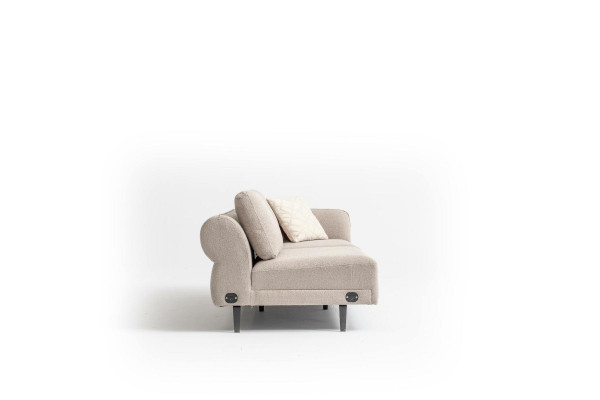 Sofa 3 Sitzer Beige Modern Design Luxus Wohnzimmer Couch Möbel