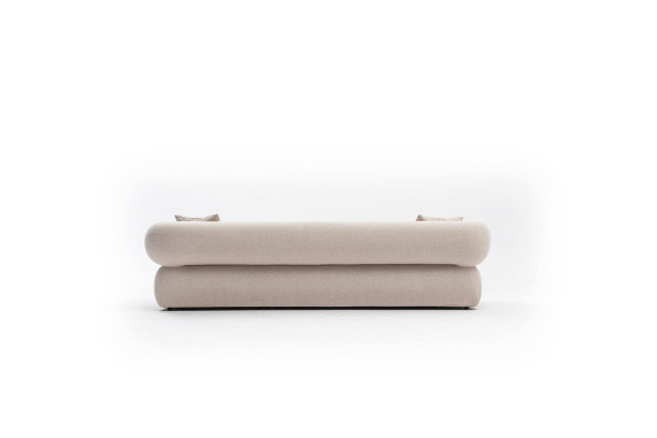 Modern Sofa 3 Sitzer Beige Dreisitzer big 250cm Sofas Couch Luxus Möbel Neu