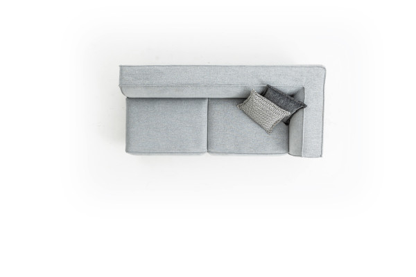 Ecksofa Textil Modern Design Polster Sofa 430x375cm Couch L form Sofas
