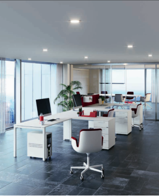 Eckschreibtisch Computertisch Arbeitszimmer Büromöbel Computermöbel 3 tlg. Set