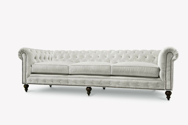 Sofa Luxus Textil Chesterfield Couch Sofas Polster 3 Sitzer Dreisitzer Sofas Neu