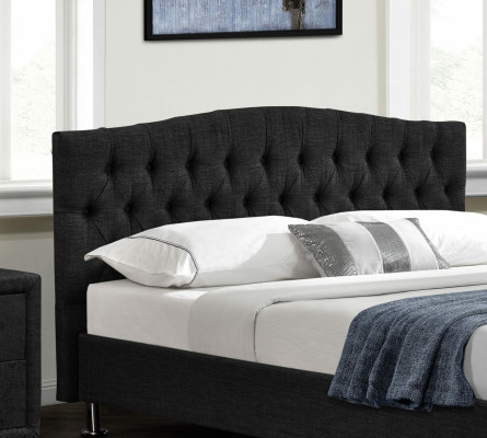 Schwarzes Chesterfield Bett Design Schlafzimmer Englisches Bett