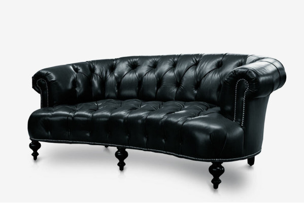 Designer Chesterfield Dreisitzer Couch Pinkes Sofa Luxus Design