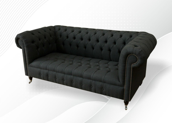 Design Couch Couchen Sofas Stoff Modern Sofagarnitur 3-er Dreistzer Polster
