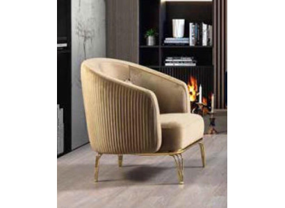 Sessel Modern Couch Sofa Relax Stoff Lounge Textil Sitzer Luxus Sitz Polyester