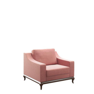 Sessel Design Möbel klassische Stil Wohnzimmer 95 x 100 cm Lounge Sessel Neu