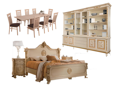 Mobilier lemn masiv