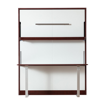 Schreibtisch Regal Bett 2in1 Funktions Schrankbett Möbel Tisch Wandbett Betten