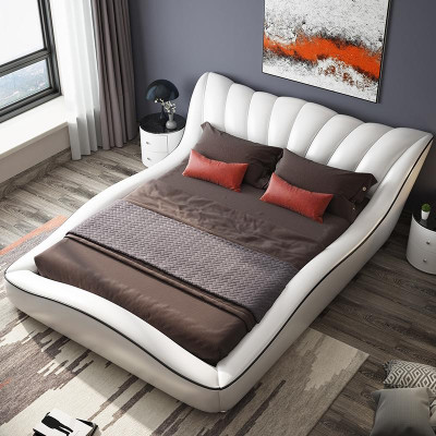 Luxus Doppel Schlafzimmer Holz Textil Betten 180x200 Bett Klassisch