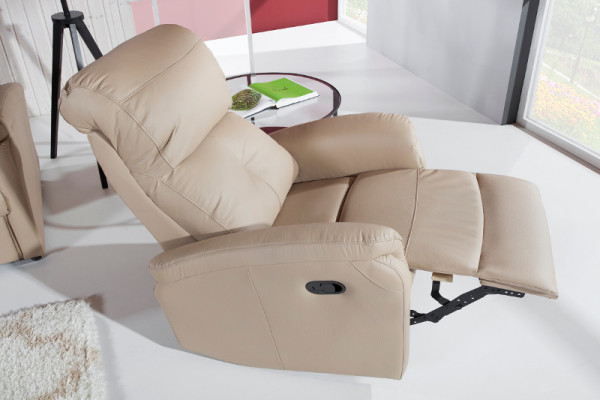 Echtleder Sofagarnitur 3+1 Sitz Modernes Sofa Couch Design Deko Polster