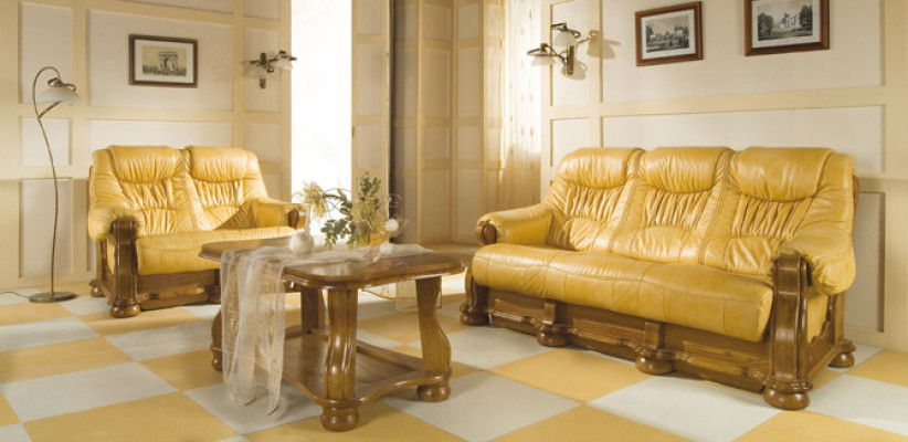 Sofa 3 Sitzer Klassischer Sitz Wohnlandschaft Sofas Couchen Polster