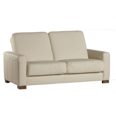 Zweisitzer Couch Klassische Ledersofa Couch Polster Sofa 2 Sitzer Leder