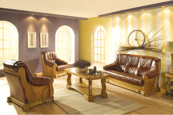 Sofagarnitur 3+2+1 Sitzer Klassischer Wohnlandschaft Sofas Couchen Polster